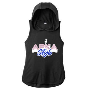 Angaar Apka Style Round Ladies PosiCharge Tri-Blend Wicking Draft Hoodie Tank