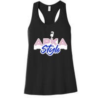 Angaar Apka Style Round Women's Racerback Tank