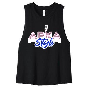 Angaar Apka Style Round Women's Racerback Cropped Tank