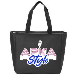 Angaar Apka Style Round Zip Tote Bag