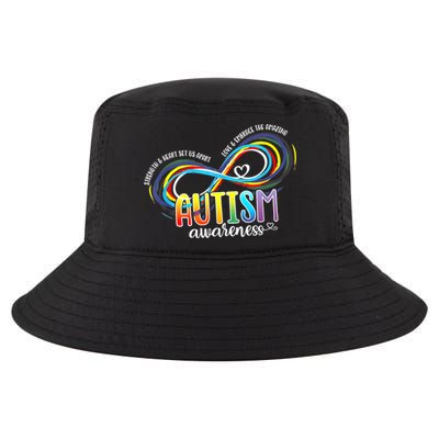 Autism Awareness Strength And Heart Set Us Apart Cool Comfort Performance Bucket Hat