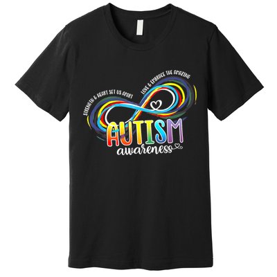 Autism Awareness Strength And Heart Set Us Apart Premium T-Shirt