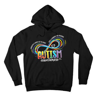 Autism Awareness Strength And Heart Set Us Apart Tall Hoodie