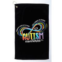 Autism Awareness Strength And Heart Set Us Apart Golf Towel