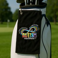 Autism Awareness Strength And Heart Set Us Apart Golf Towel