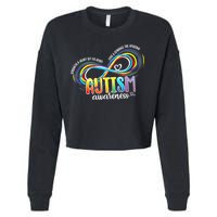 Autism Awareness Strength And Heart Set Us Apart Cropped Pullover Crew