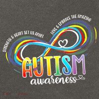 Autism Awareness Strength And Heart Set Us Apart Cotton Canvas Backpack