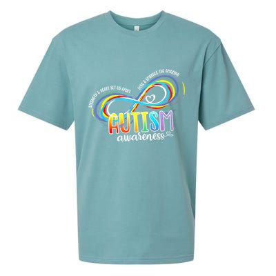 Autism Awareness Strength And Heart Set Us Apart Sueded Cloud Jersey T-Shirt