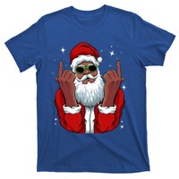 African American Santa Christmas Pajama Cool Black Xmas Funny Gift T-Shirt