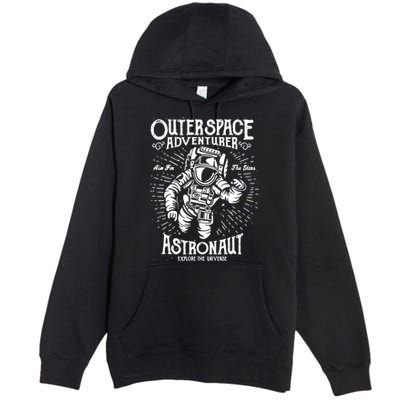 Astronaut Premium Pullover Hoodie
