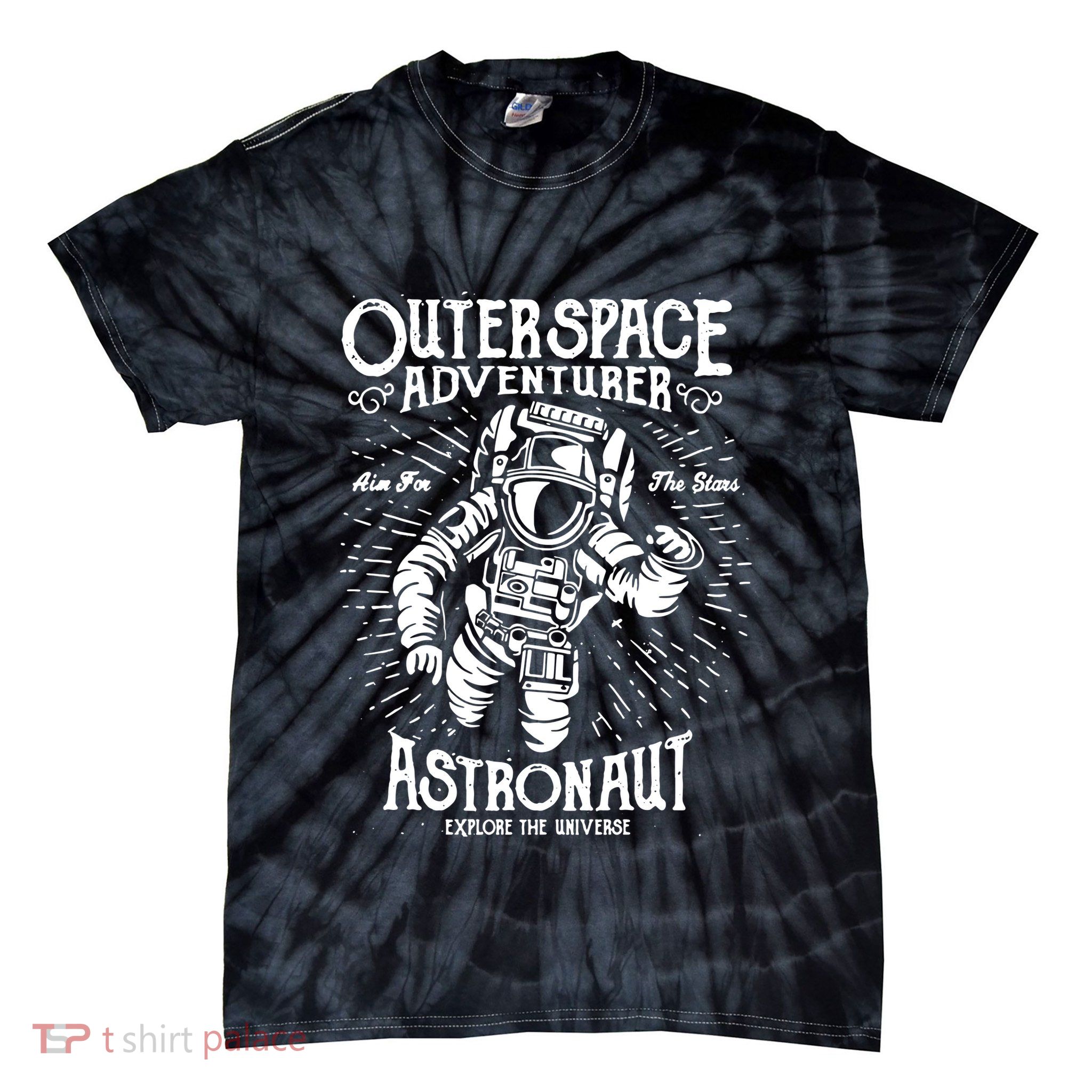 Astronaut Tie-Dye T-Shirt