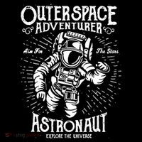 Astronaut Zip Tote Bag