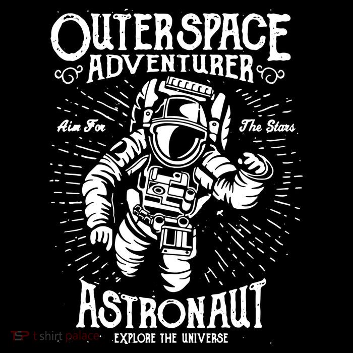 Astronaut Zip Tote Bag