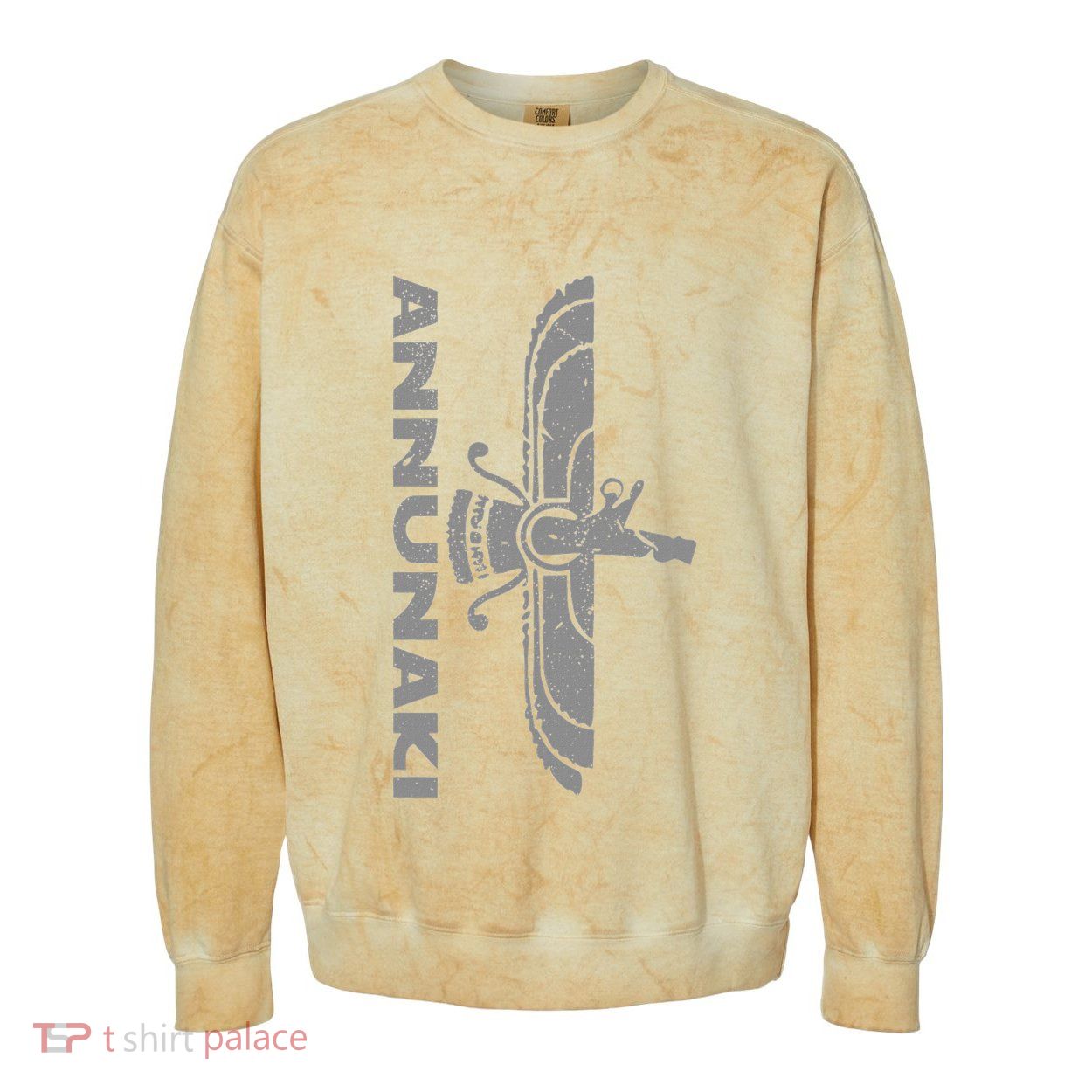 Annunaki Ancient Sumerian Gods Ancient Mestopotamia Colorblast Crewneck Sweatshirt