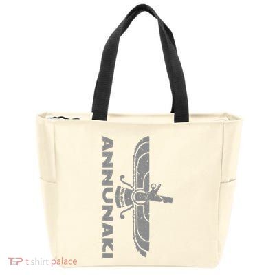 Annunaki Ancient Sumerian Gods Ancient Mestopotamia Zip Tote Bag