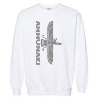 Annunaki Ancient Sumerian Gods Ancient Mestopotamia Garment-Dyed Sweatshirt