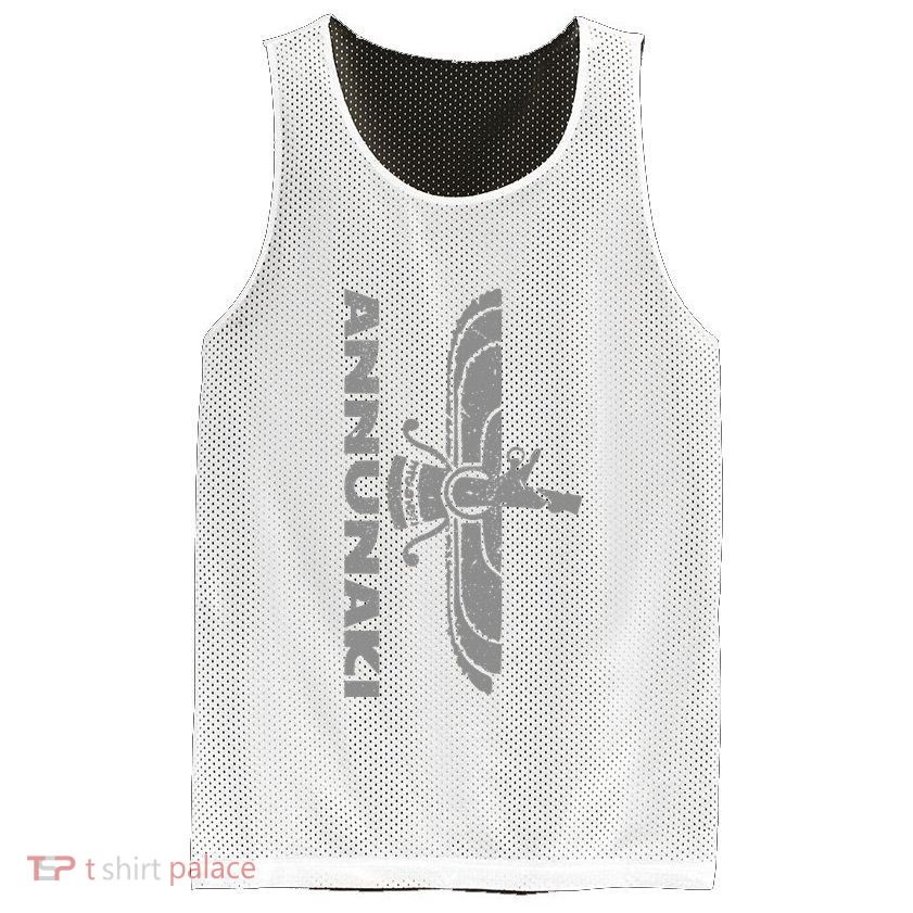 Annunaki Ancient Sumerian Gods Ancient Mestopotamia Mesh Reversible Basketball Jersey Tank