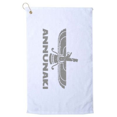 Annunaki Ancient Sumerian Gods Ancient Mestopotamia Platinum Collection Golf Towel