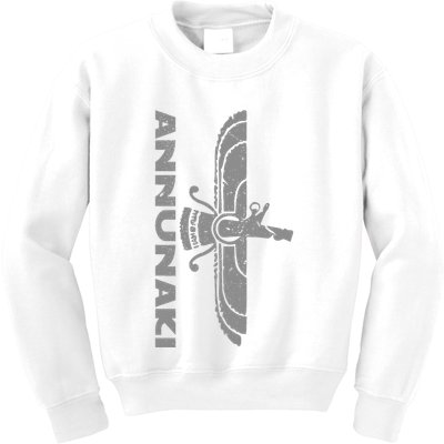 Annunaki Ancient Sumerian Gods Ancient Mestopotamia Kids Sweatshirt
