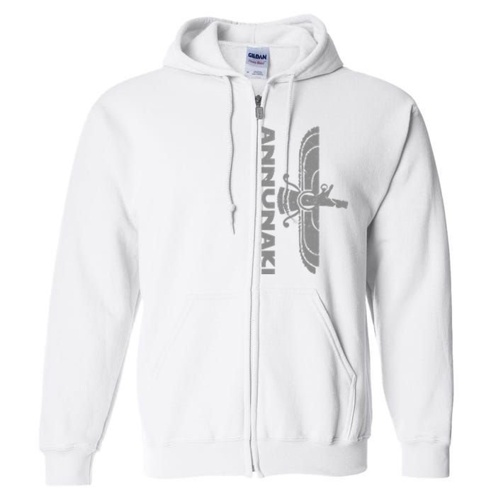 Annunaki Ancient Sumerian Gods Ancient Mestopotamia Full Zip Hoodie