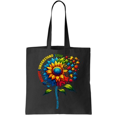 Autism Awareness Sunflower Autism Sunflower Bag