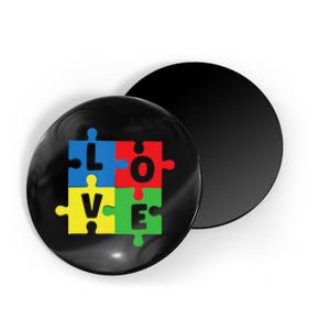 Autism Awareness Support Mom Dad Love Magnet