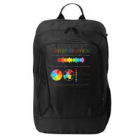 Autism Awareness Spectrum Is Not Linear Autistic Pride Ash City Backpack