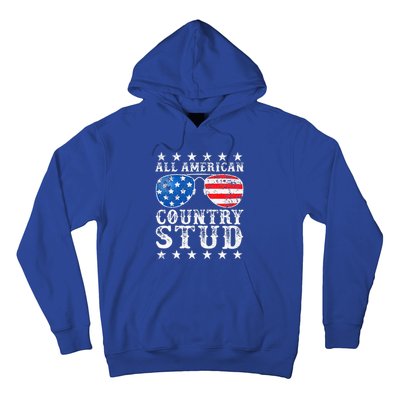 All American Stud Boy Country 4th Of July Usa Hoodie