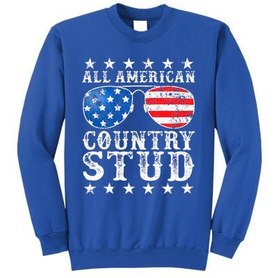 All American Stud Boy Country 4th Of July Usa Sweatshirt