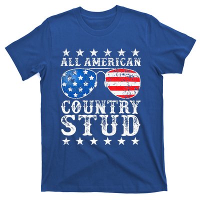 All American Stud Boy Country 4th Of July Usa T-Shirt