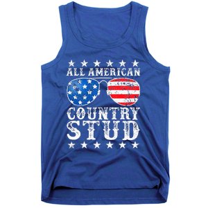 All American Stud Boy Country 4th Of July Usa Tank Top