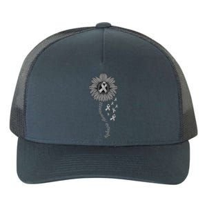 Aphasia Awareness Sunflower Gift Yupoong Adult 5-Panel Trucker Hat