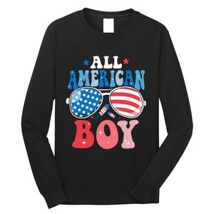 All American Sunglasses 4th of July Family Matching Long Sleeve Shirt