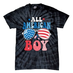 All American Sunglasses 4th of July Family Matching Tie-Dye T-Shirt