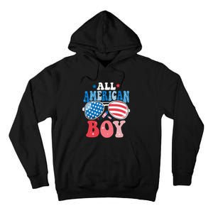 All American Sunglasses 4th of July Family Matching Tall Hoodie