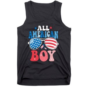 All American Sunglasses 4th of July Family Matching Tank Top