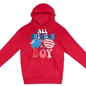 All American Sunglasses 4th of July Family Matching Premium Pullover Hoodie