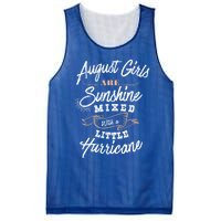 August Are Sunshine Virgo Leo Birthday Birth Month Gift Mesh Reversible Basketball Jersey Tank