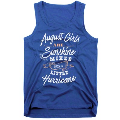 August Are Sunshine Virgo Leo Birthday Birth Month Gift Tank Top