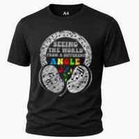 Autism Awareness Seeing The World From A Different Angle Gift Performance Shirt