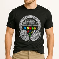 Autism Awareness Seeing The World From A Different Angle Gift Performance Shirt