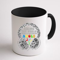 Autism Awareness Seeing The World From A Different Angle Gift Mug