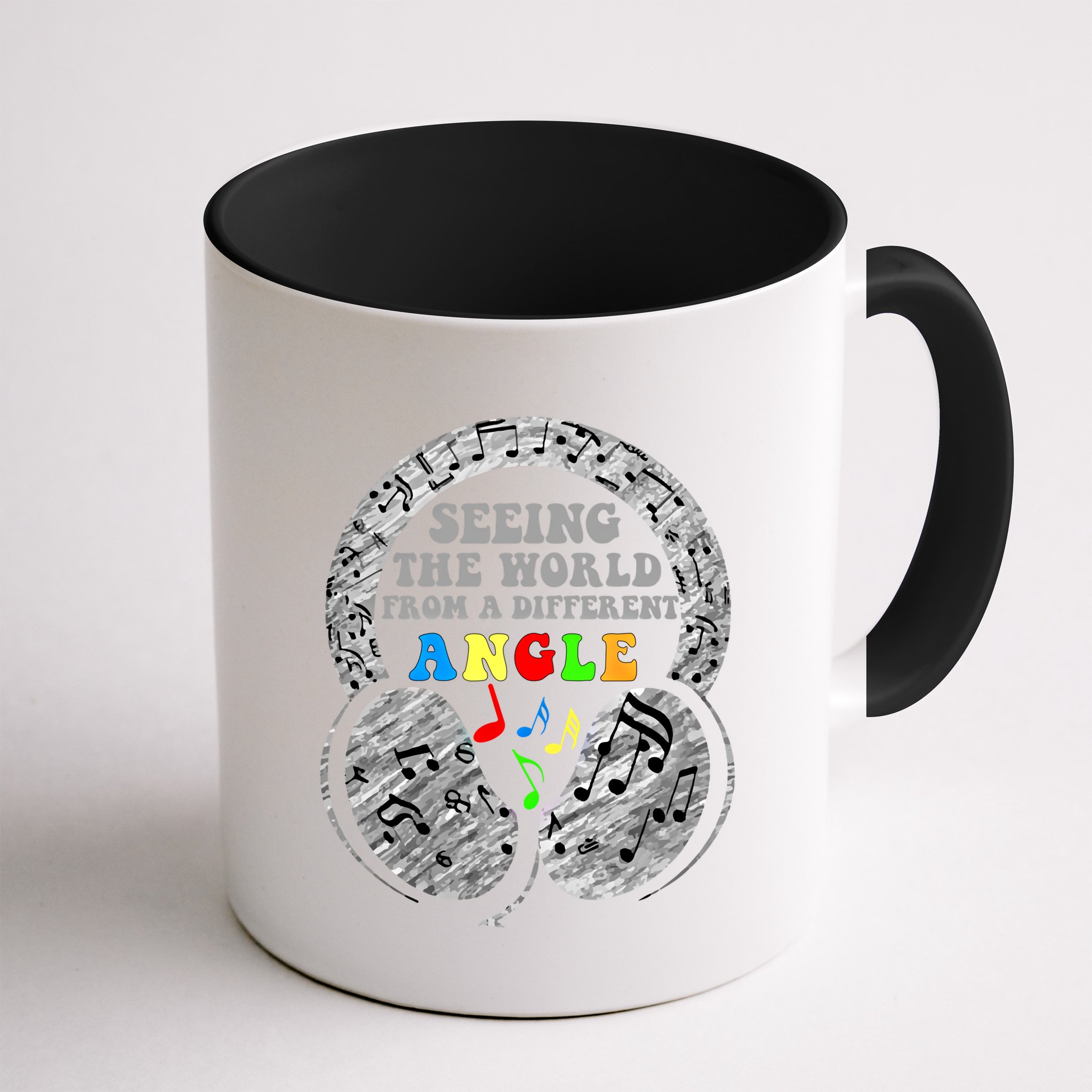 Autism Awareness Seeing The World From A Different Angle Gift Mug