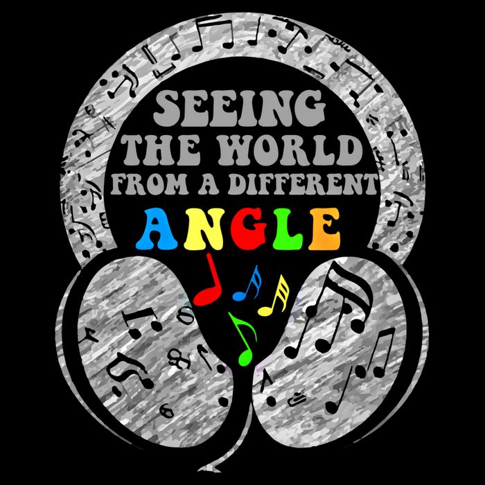Autism Awareness Seeing The World From A Different Angle Gift Drawstring Bag