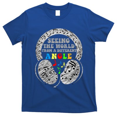 Autism Awareness Seeing The World From A Different Angle Gift T-Shirt