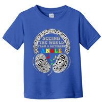 Autism Awareness Seeing The World From A Different Angle Gift Toddler T-Shirt