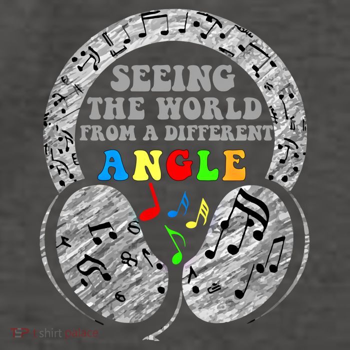 Autism Awareness Seeing The World From A Different Angle Gift Vector Backpack