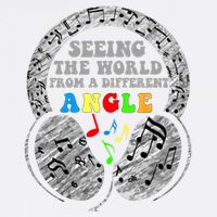 Autism Awareness Seeing The World From A Different Angle Gift Garment-Dyed Sweatshirt