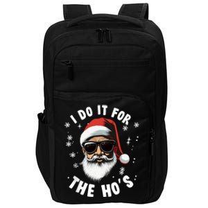 African American Santa Claus Christmas Pajama Funny Gift Gift Impact Tech Backpack