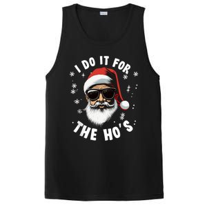 African American Santa Claus Christmas Pajama Funny Gift Gift PosiCharge Competitor Tank